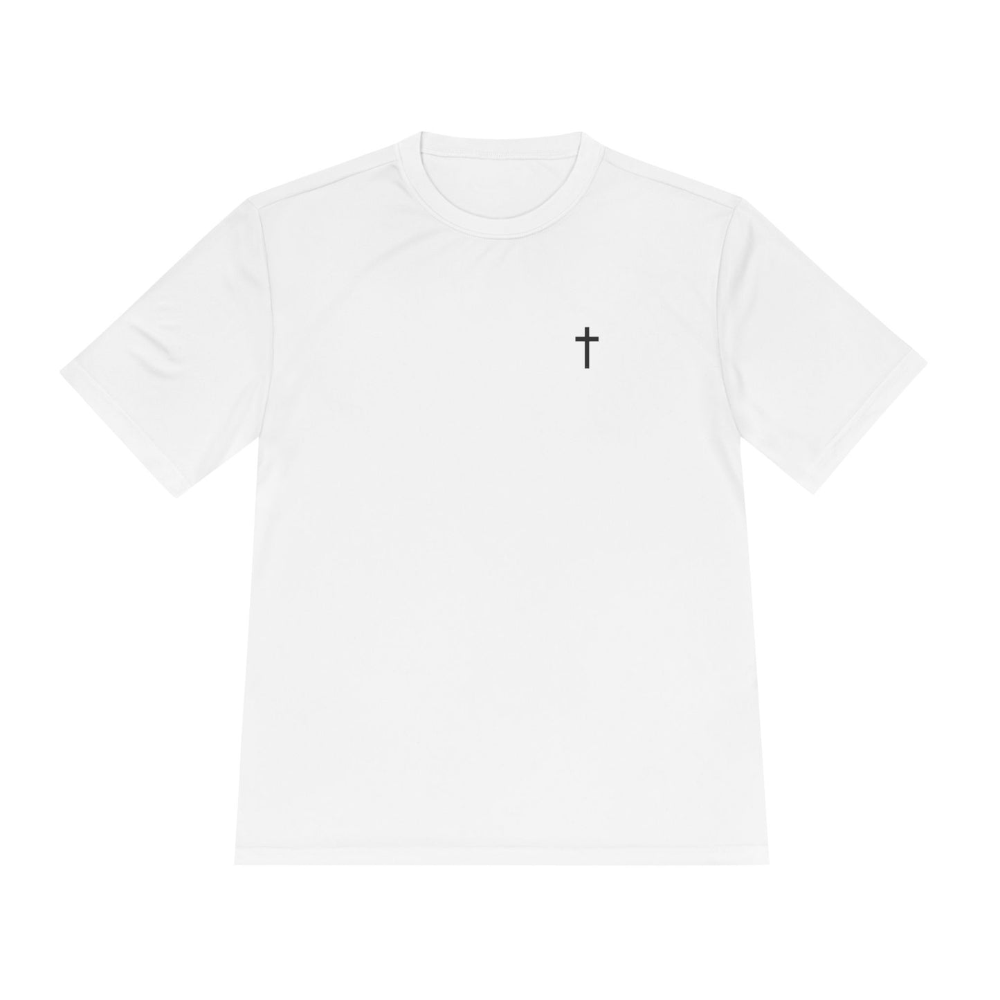 Unisex Sport-Tek Tee with Black Cross