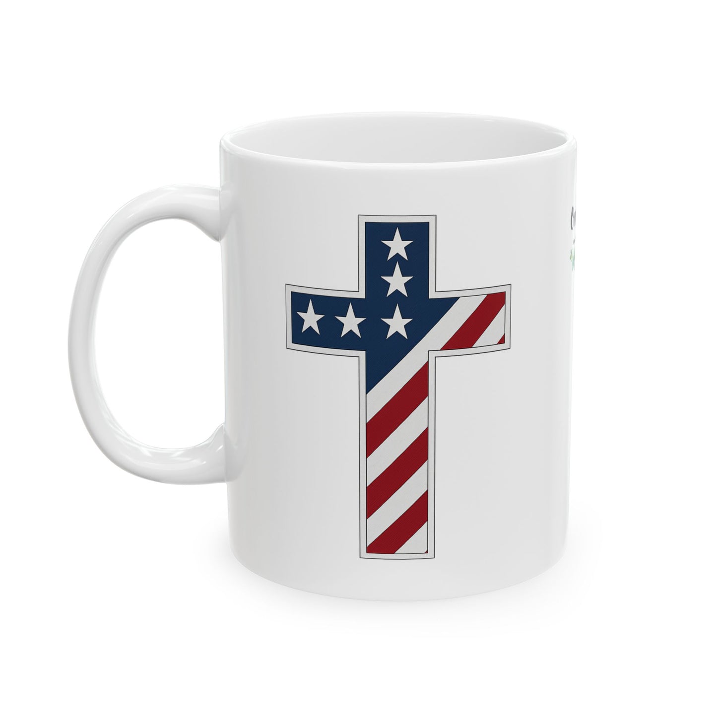God Bless America Mug, (11oz, 15oz)