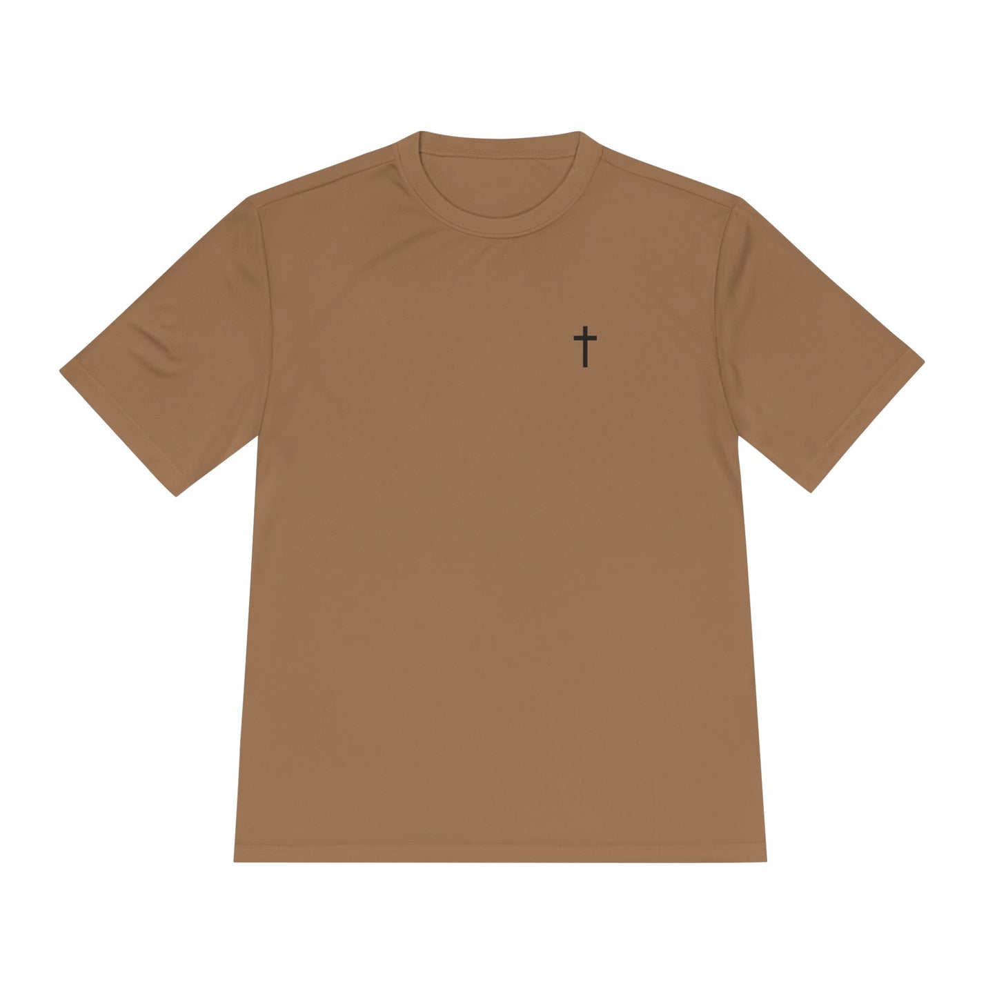 Unisex Sport-Tek Tee with Black Cross