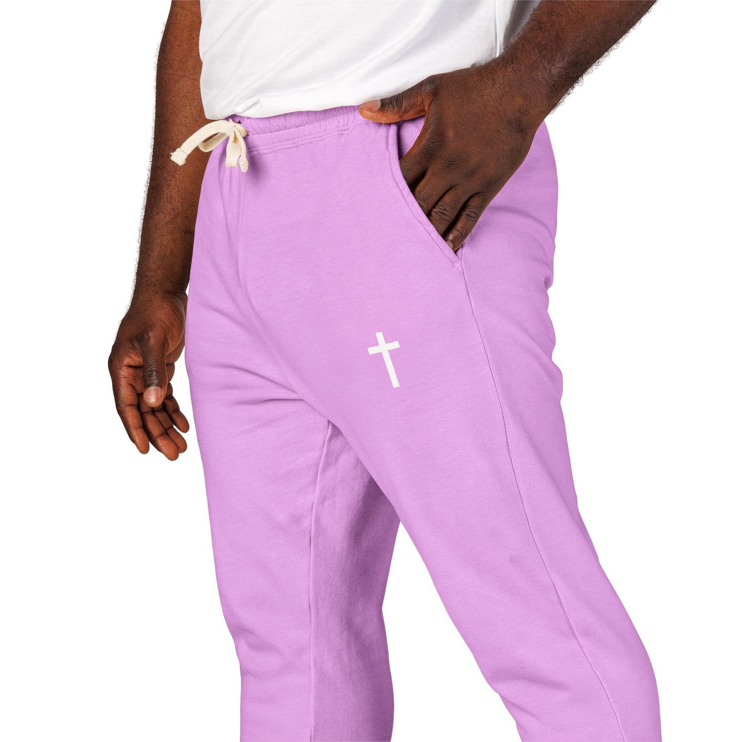 Unisex Cross Fleece Sweatpants