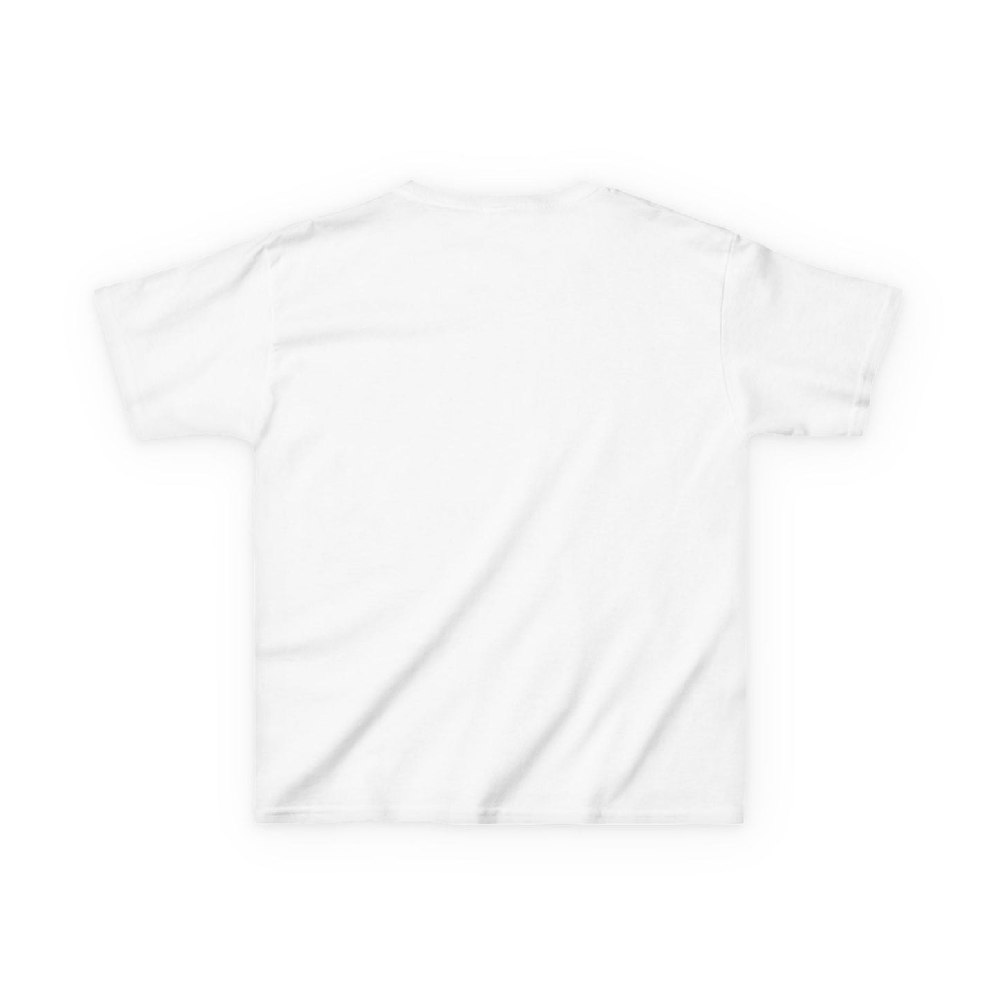 Kids Simple Christian T-Shirt with Black Cross (Gildan Product)