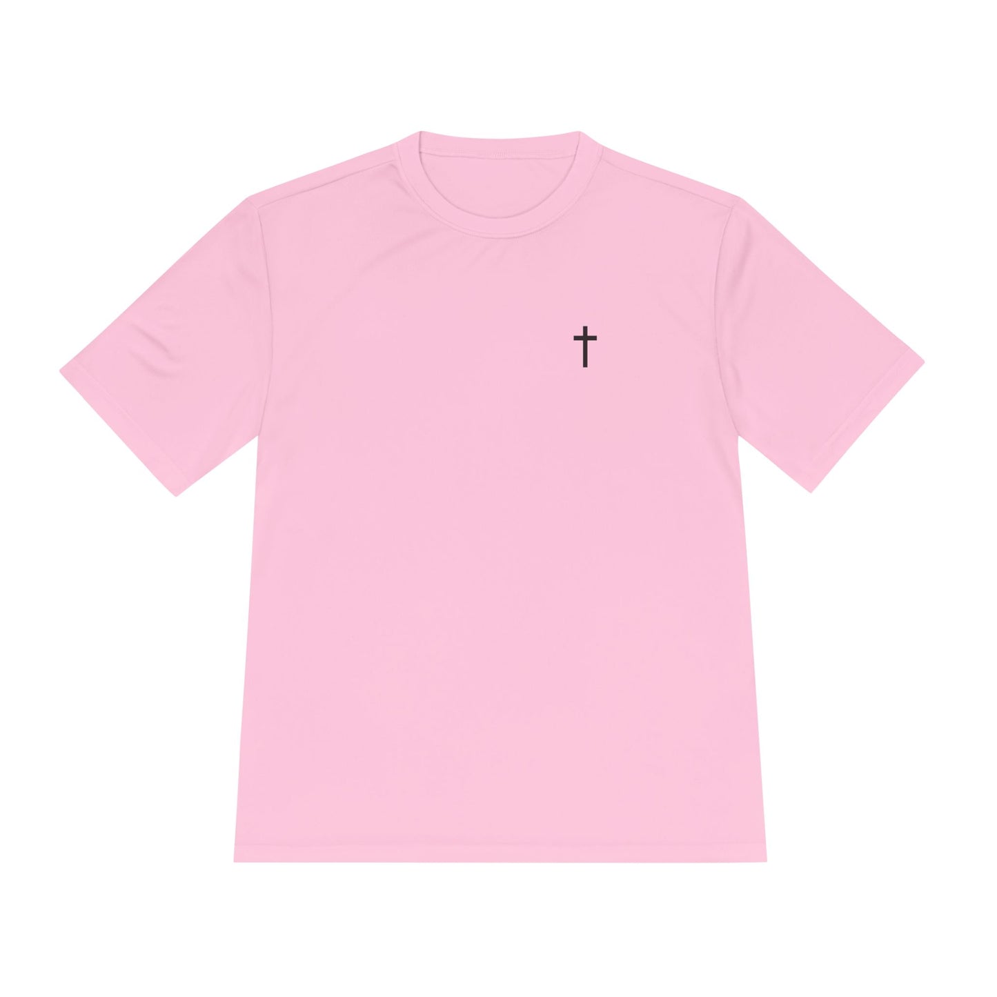 Unisex Sport-Tek Tee with Black Cross