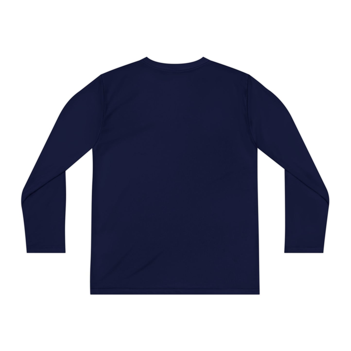 Youth long sleeve Sport-Tek with White Cross