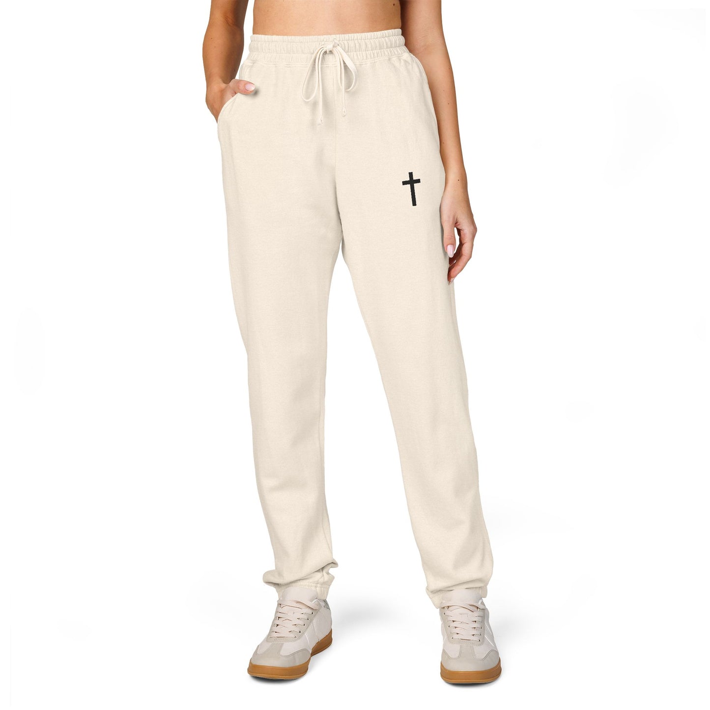 Unisex Cross Fleece Sweatpants