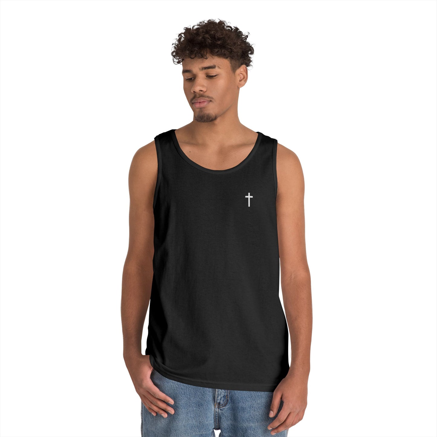 "With God all things are possible" motivational Tank