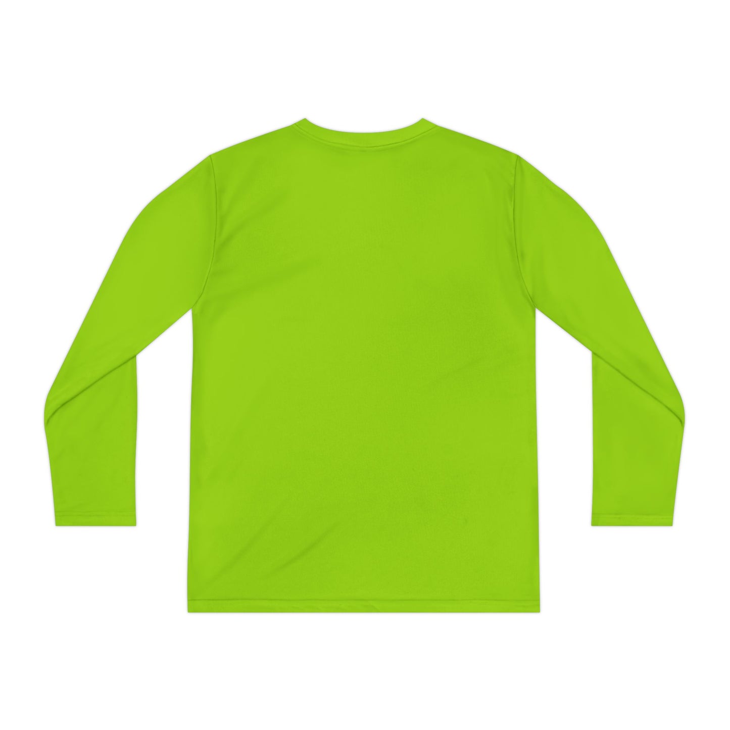 Youth Long Sleeve 100% Moisture-Wicking Shirt with White Cross