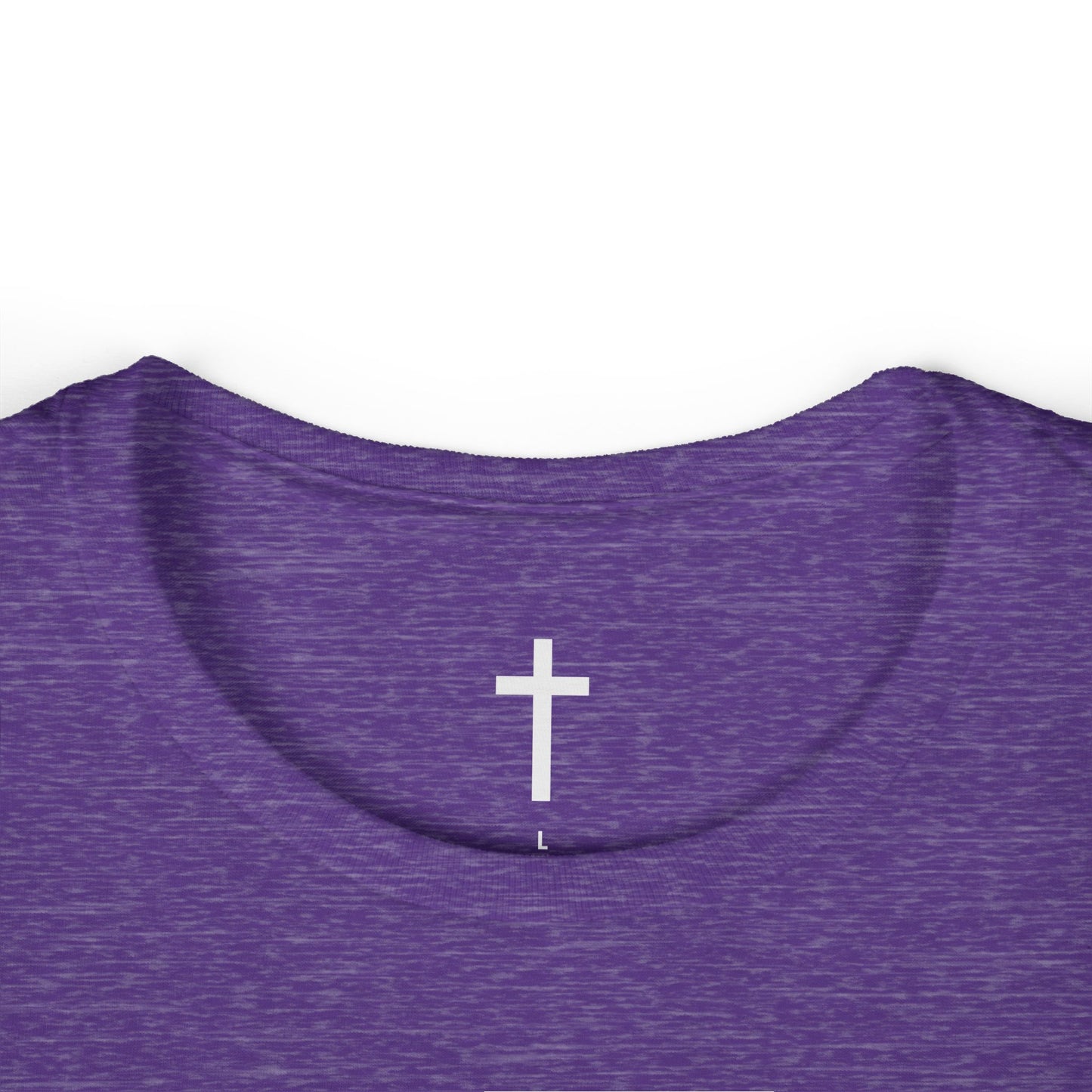 Women's Softstyle Tee with White Cross