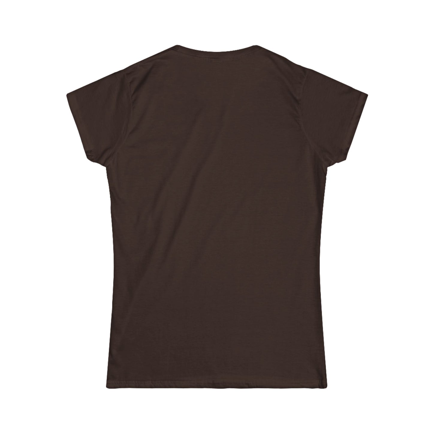 Women's Softstyle Tee with White Cross