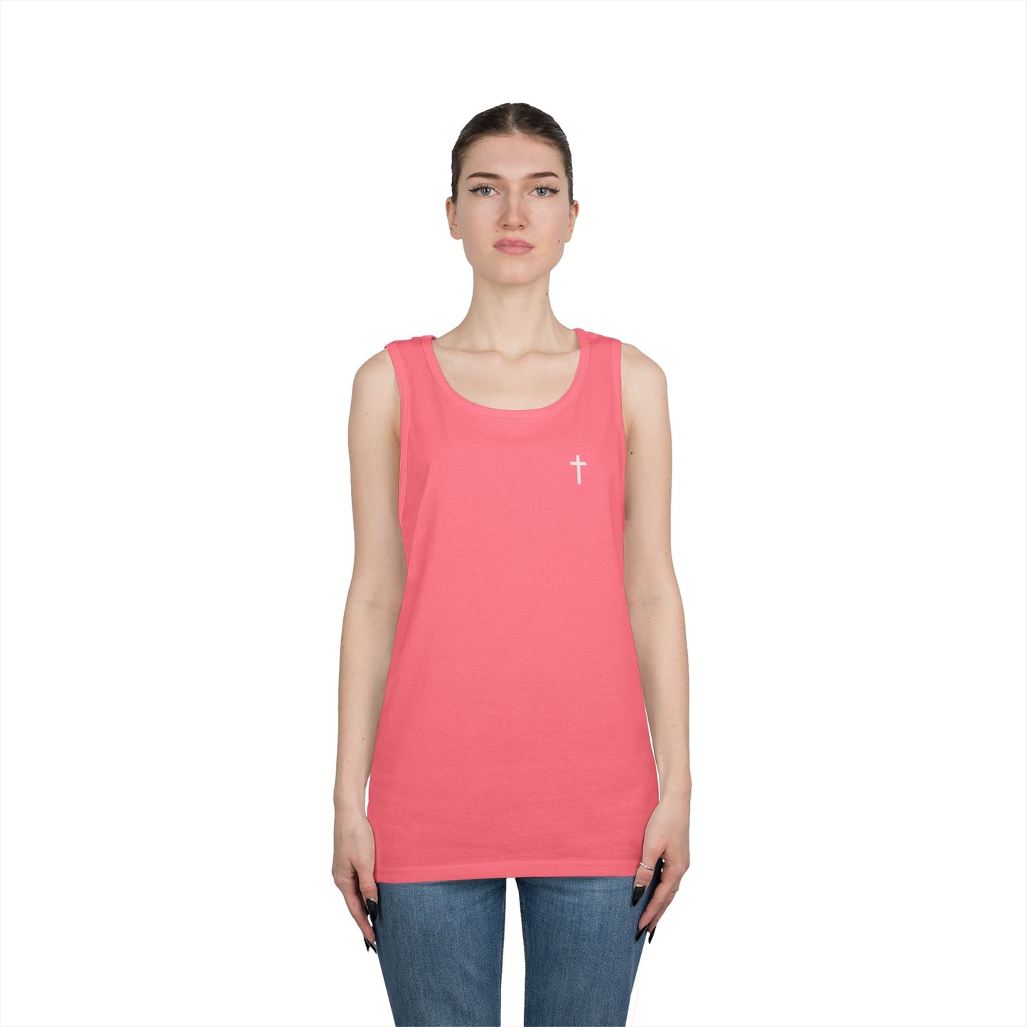 "With God all things are possible" motivational Tank