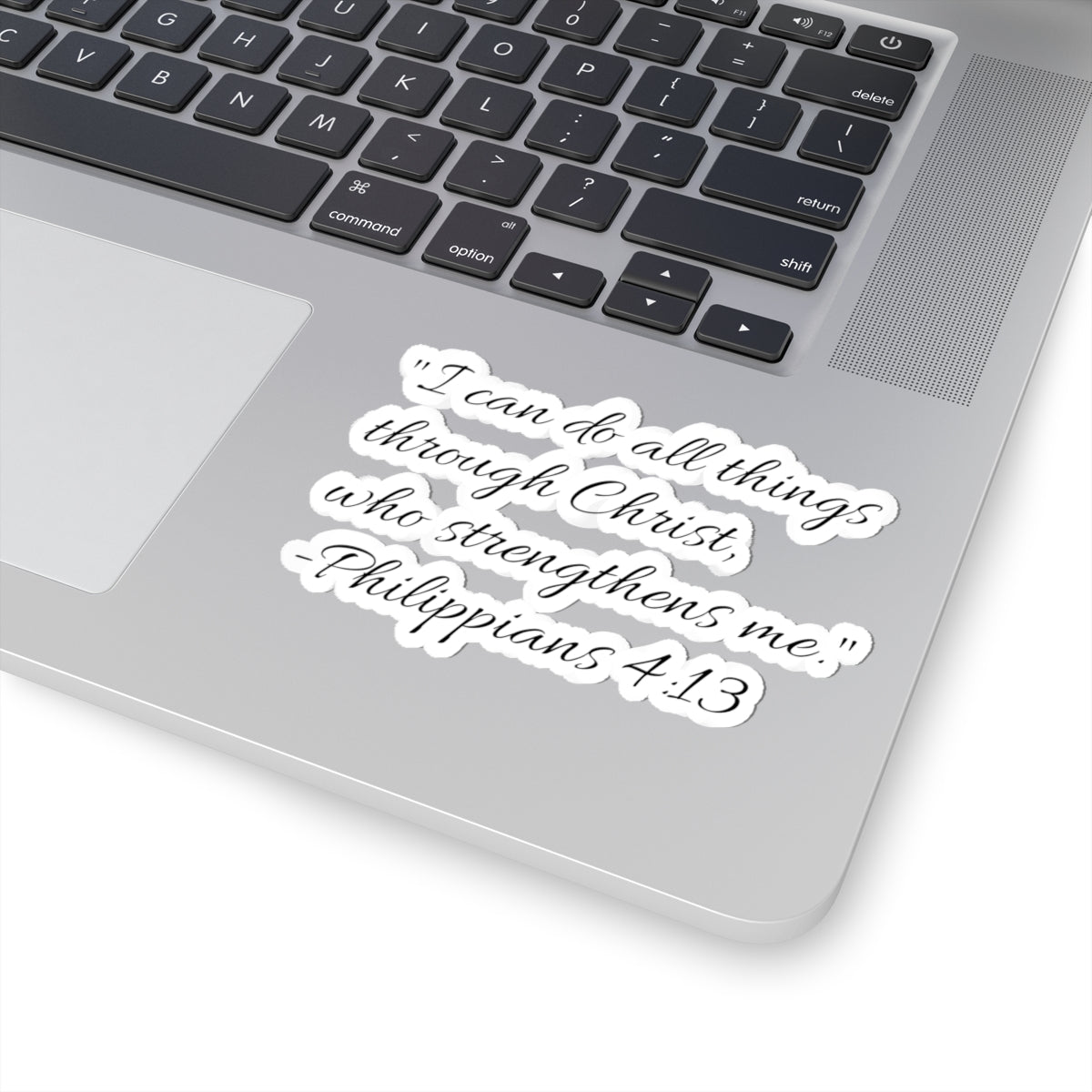 Philippipans 4:13 Kiss Cut Sticker