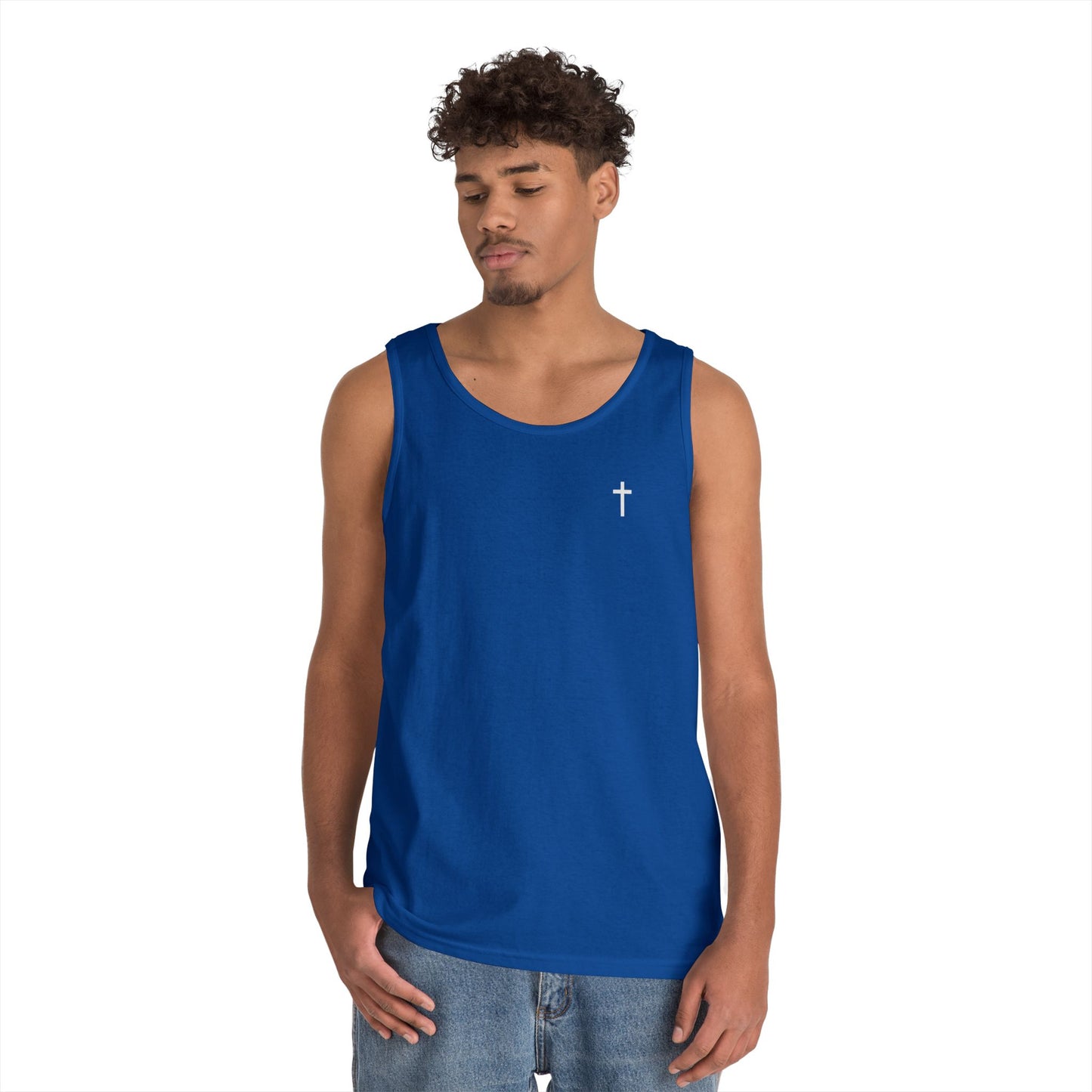 "With God all things are possible" motivational Tank