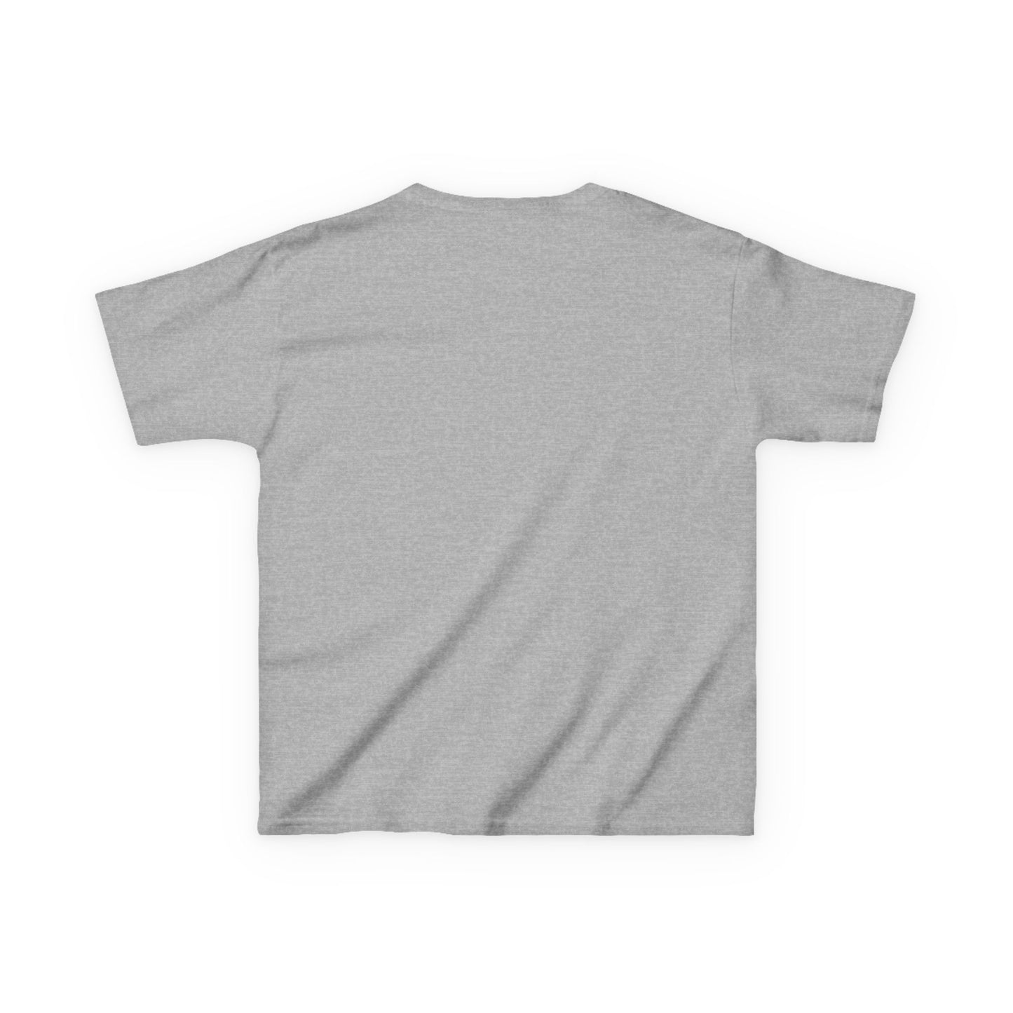 Kids Simple Christian T-Shirt with Black Cross (Gildan Product)
