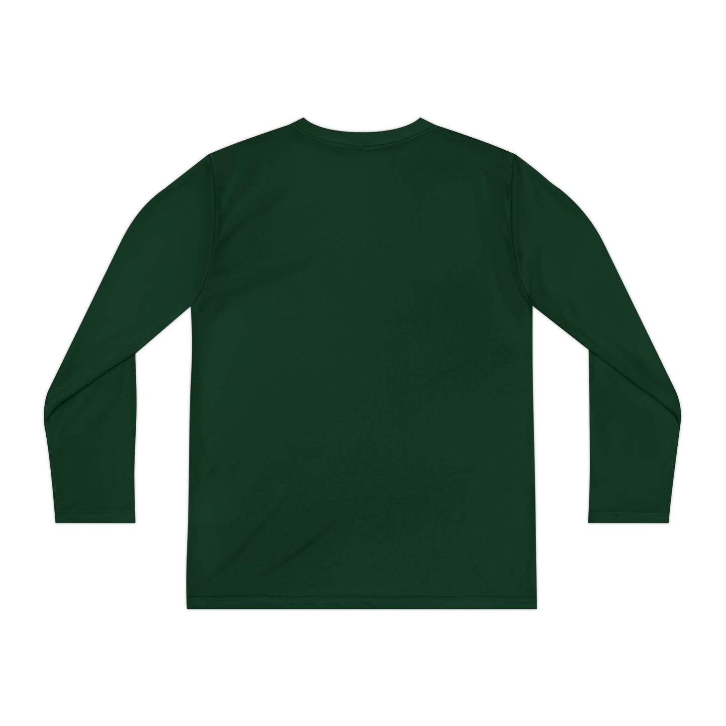 Youth long sleeve Sport-Tek with White Cross